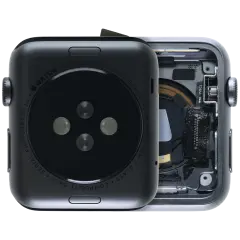 Housing Assembly Compatible For Watch Series 1 (42MM) (Used OEM Pull: Grade A) (Cellular Version) (Aluminum / Space Black)