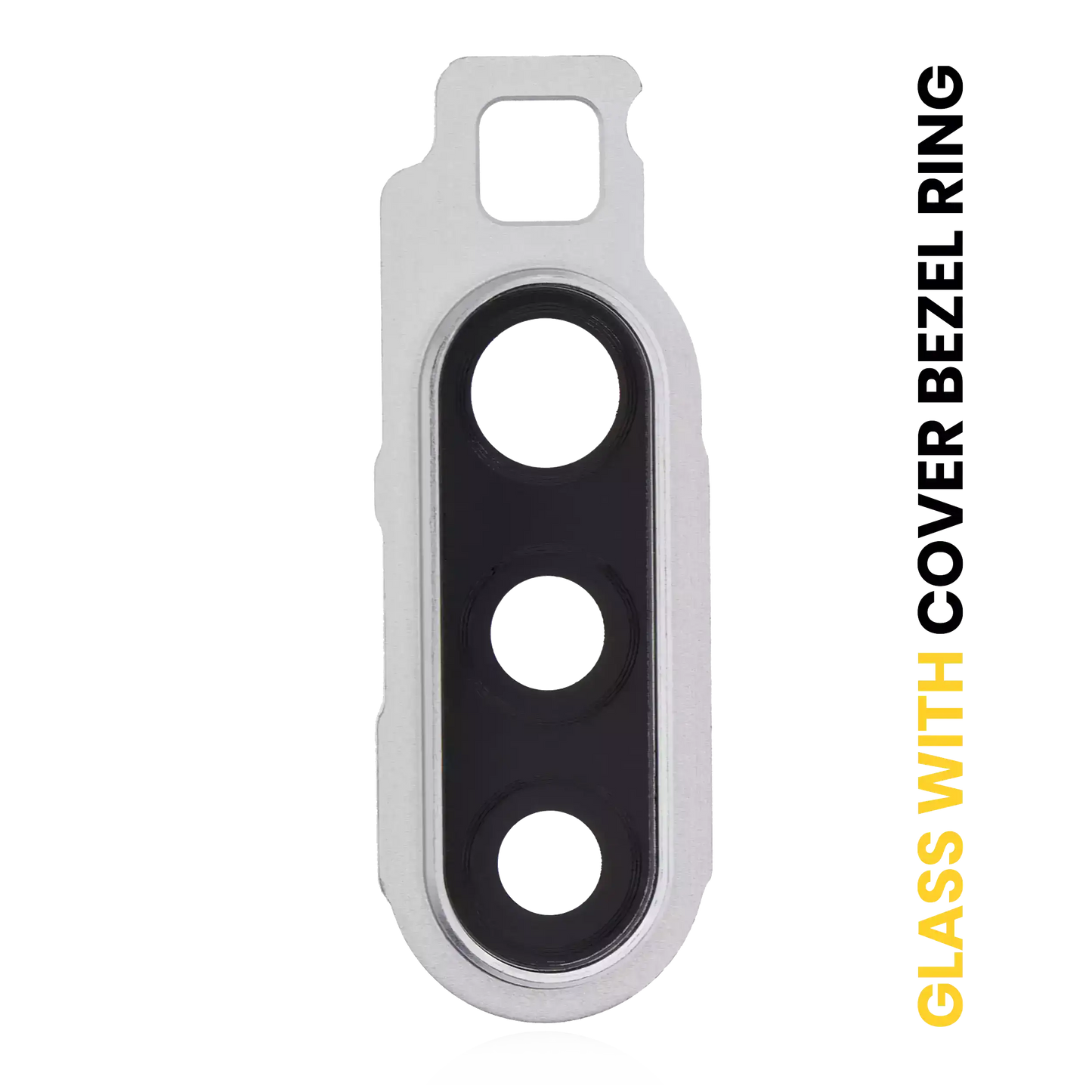 Back Camera Lens With Cover Bezel Ring For Samsung Galaxy A90 5G (A908 / 2019) (White)