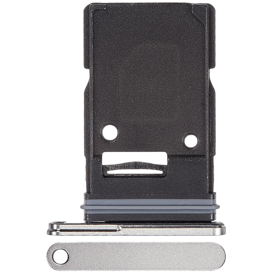Single Sim Card Tray For Samsung Galaxy Z Fold 7 (F966) (Premium) (Silver Shadow)
