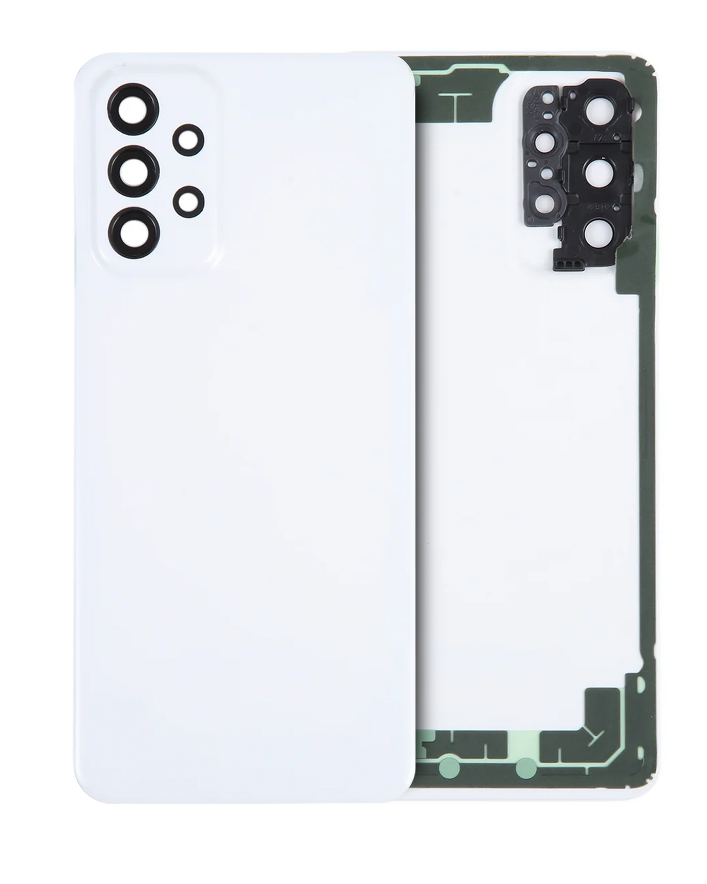 Back Cover Glass For Samsung Galaxy A23 5G (A236 / 2022) (Service Pack) (White)