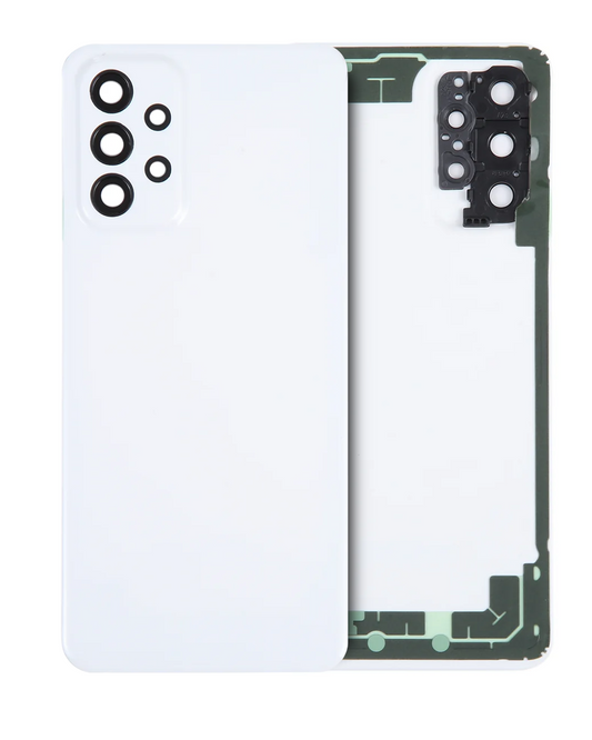 Back Cover Glass For Samsung Galaxy A23 5G (A236 / 2022) (Service Pack) (White)