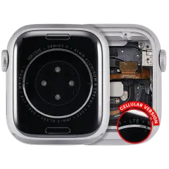 Housing Assembly Compatible For Watch Series 9 (41MM) (Used OEM Pull: Grade A) (Cellular Version) (Aluminum / Silver)