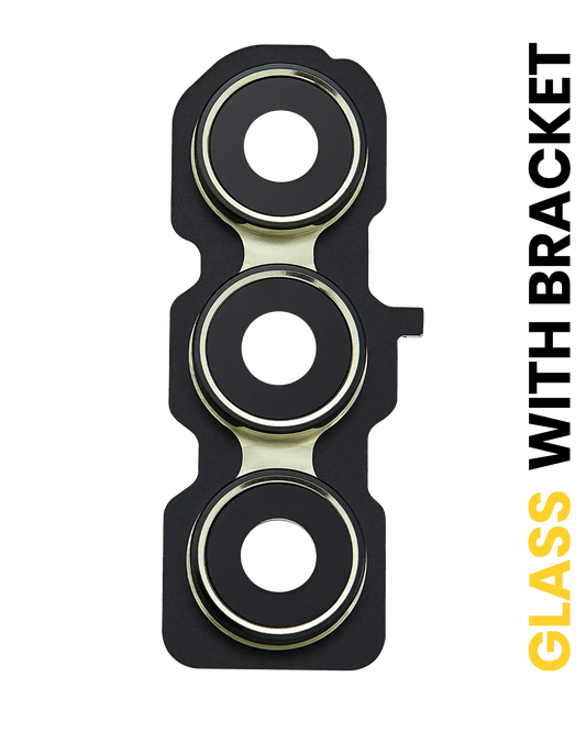 Back Camera Lens With Bracket For Samsung Galaxy A55 5G (A556 / 2024) (Premium) (Lemon)