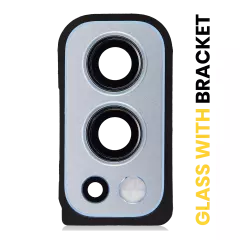 Back Camera Lens With Bracket For OnePlus Nord 2 5G (Silver)