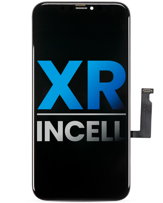 LCD Assembly With Steel Plate Pre-Installed Compatible For iPhone XR (Aftermarket: Incell)