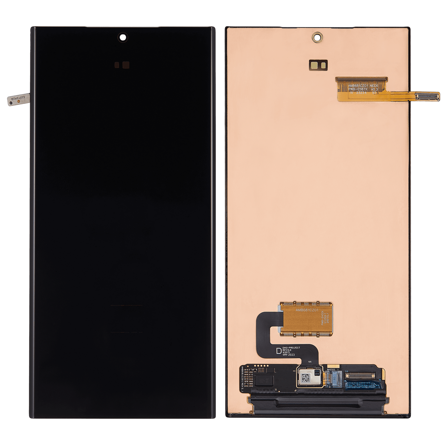 OLED Assembly Without Frame Compatible For Samsung Galaxy S23 Ultra 5G (US & International) (Refurbished)