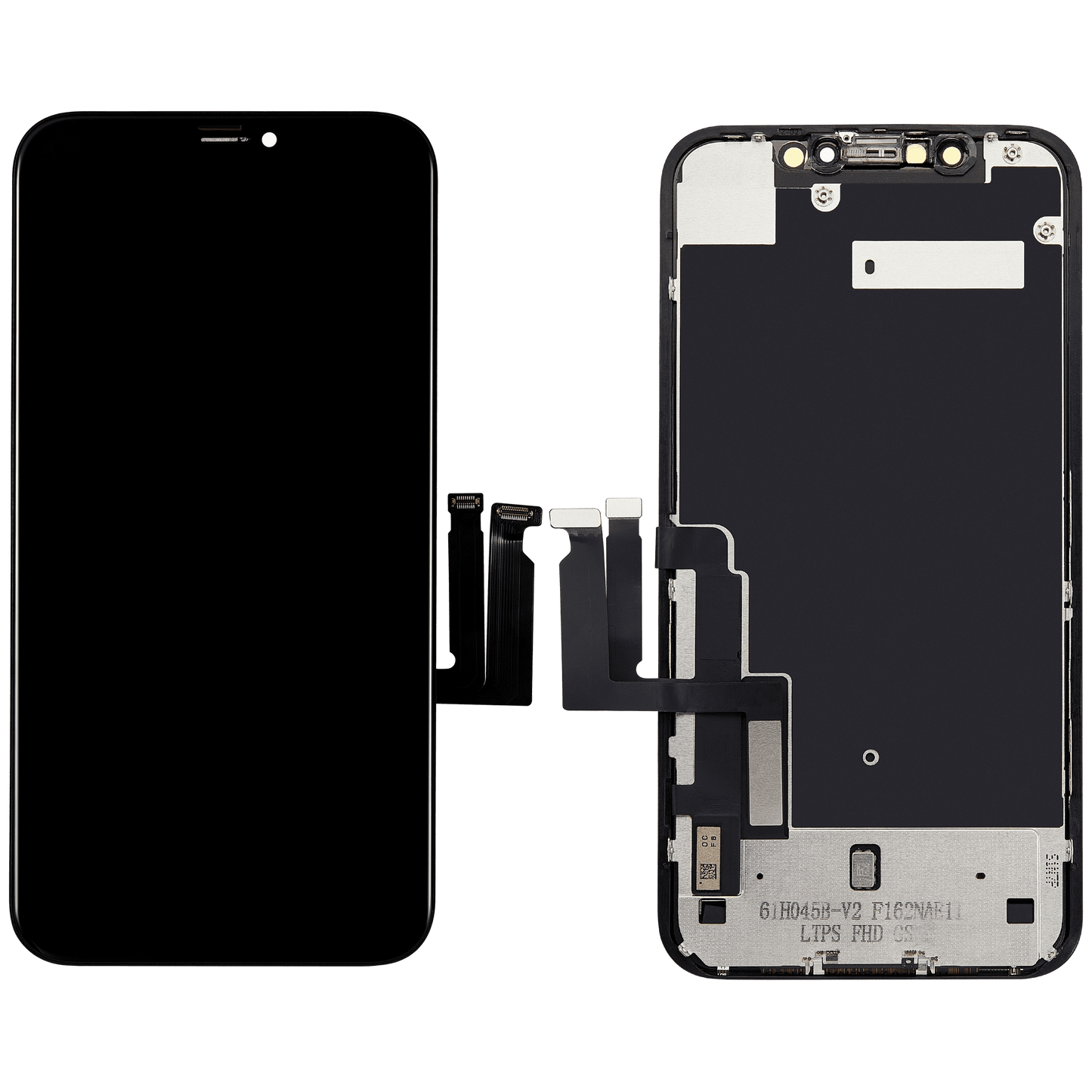 LCD Assembly With Steel Plate Pre-Installed Compatible For iPhone XR (Aftermarket: Incell)