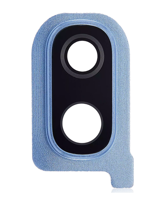Back Camera Glass Lens and Cover Bezel For Samsung Galaxy A40 (A405 / 2019) (Blue)