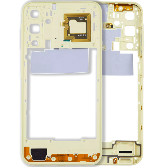 Mid-Frame Housing For Samsung Galaxy A15 5G (A156 / 2023) (Personality Yellow)