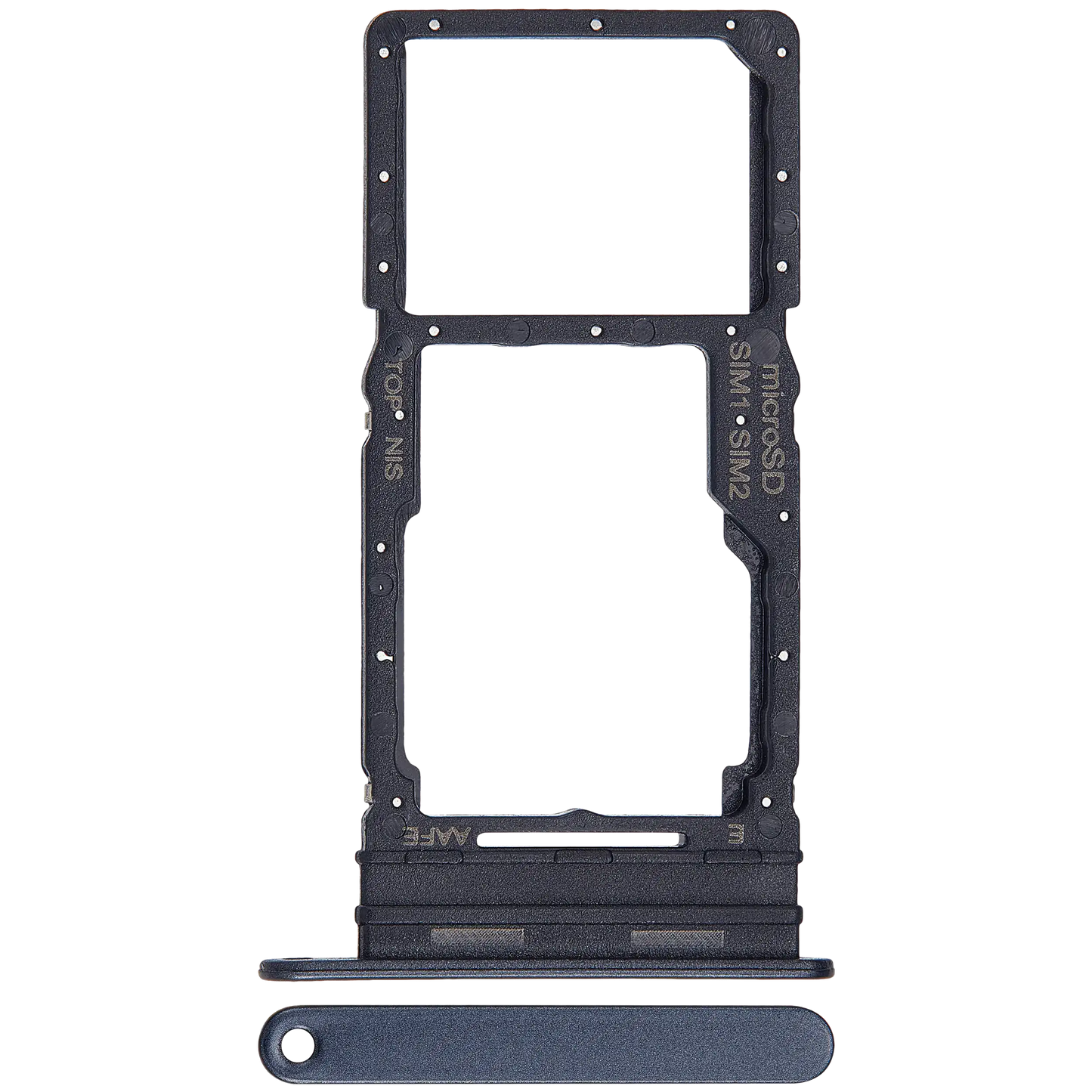 Dual Sim Card Tray For Samsung Galaxy A16 4G (A165 / 2024) (Premium) (Midnight Blue)