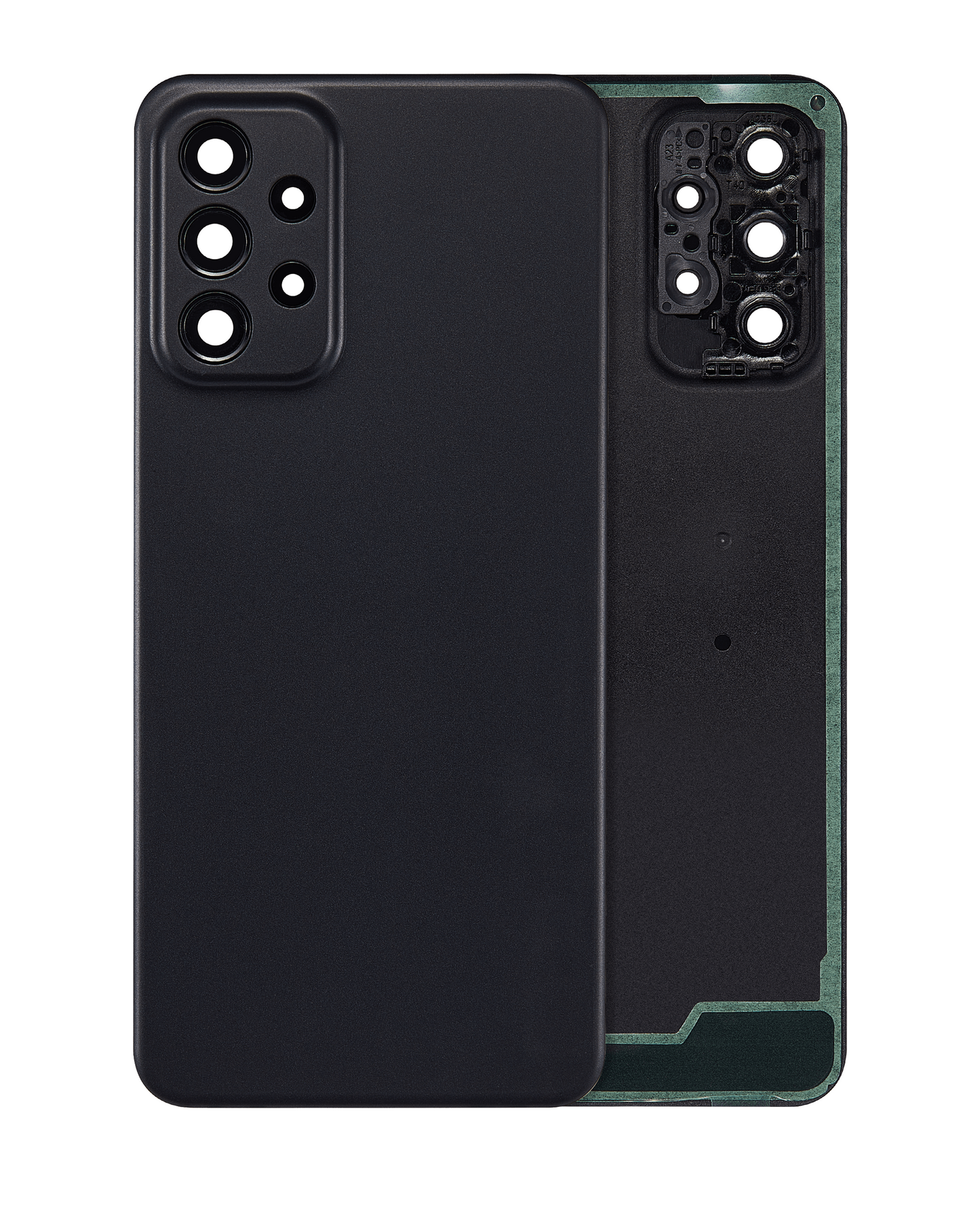 Back cover Glass For Samsung Galaxy A23 5G (A236 / 2022) (Black)