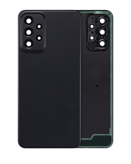 Back cover Glass For Samsung Galaxy A23 5G (A236 / 2022) (Black)