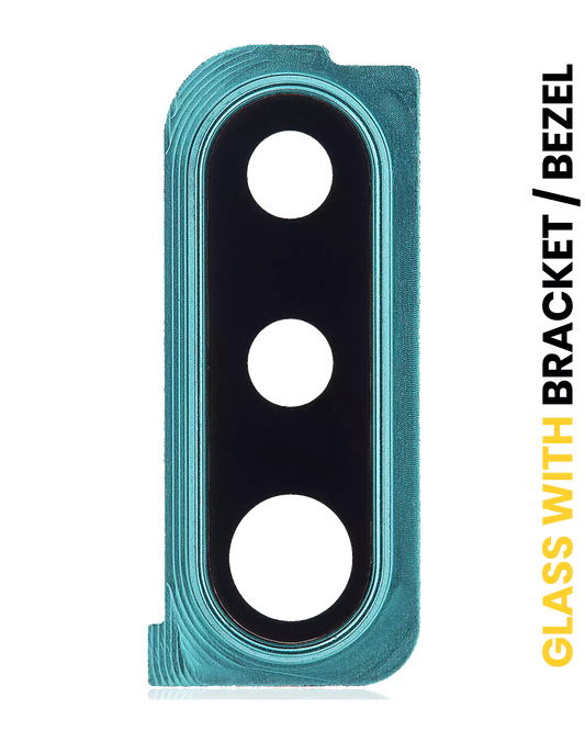 Back Camera Lens With Bracket / Bezel For Samsung Galaxy A30s (A307 / 2019) (Green)
