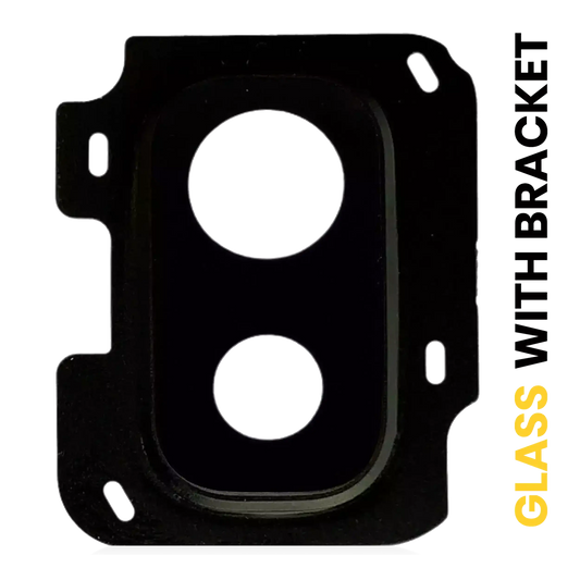 Back Camera Lens With Bracket For Samsung Galaxy J8 (J810 / 2018) (Black)