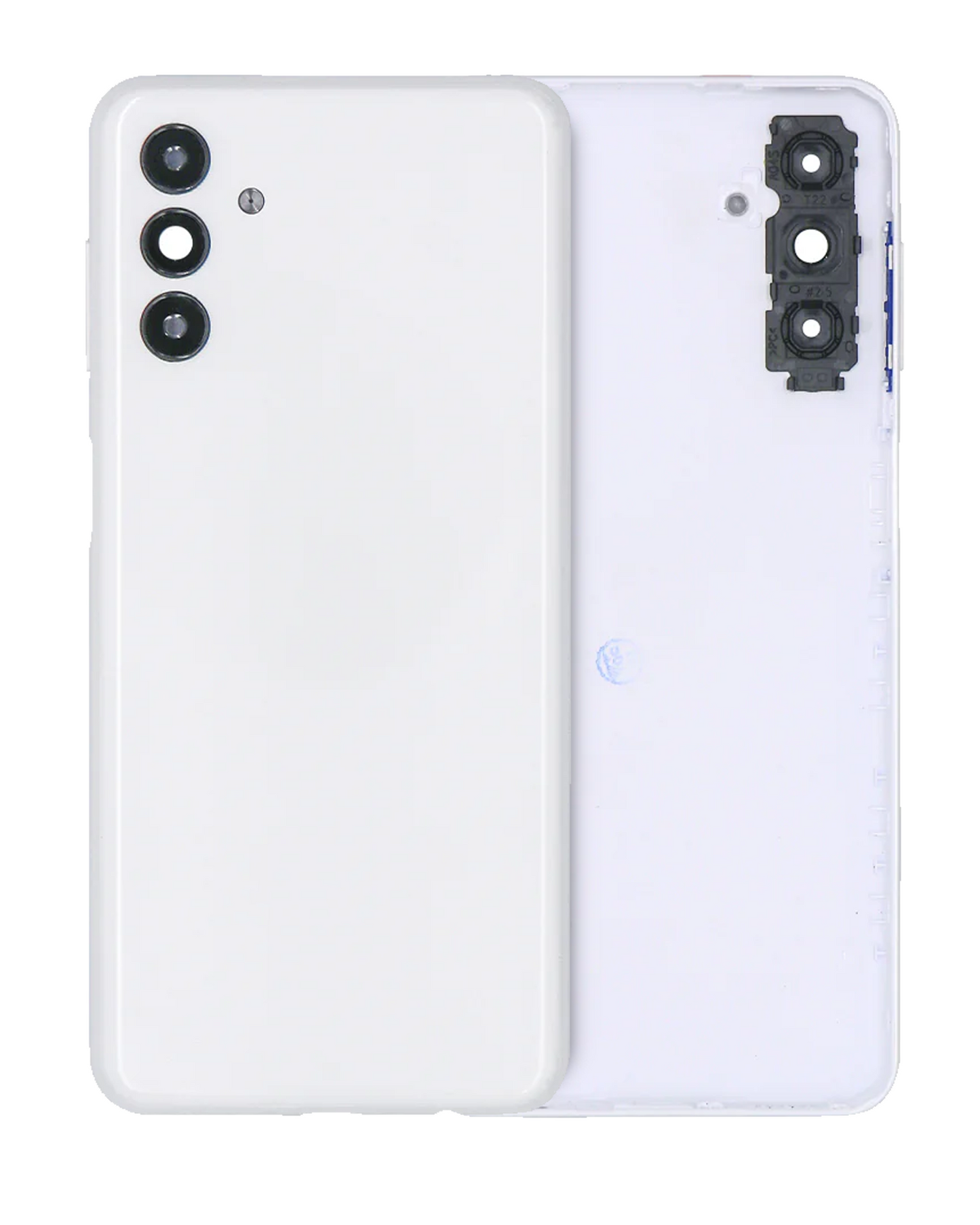Back Cover Glass With Camera Lens For Samsung Galaxy A04s (A047 / 2022) (Service Pack) (White)