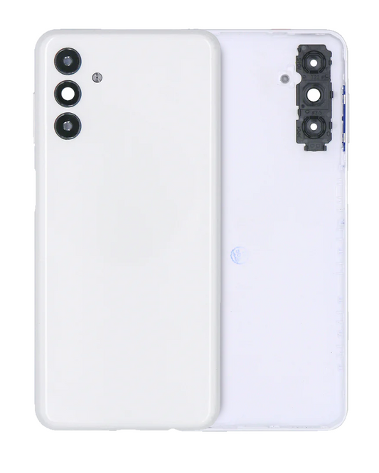 Back Cover Glass With Camera Lens For Samsung Galaxy A04s (A047 / 2022) (Service Pack) (White)