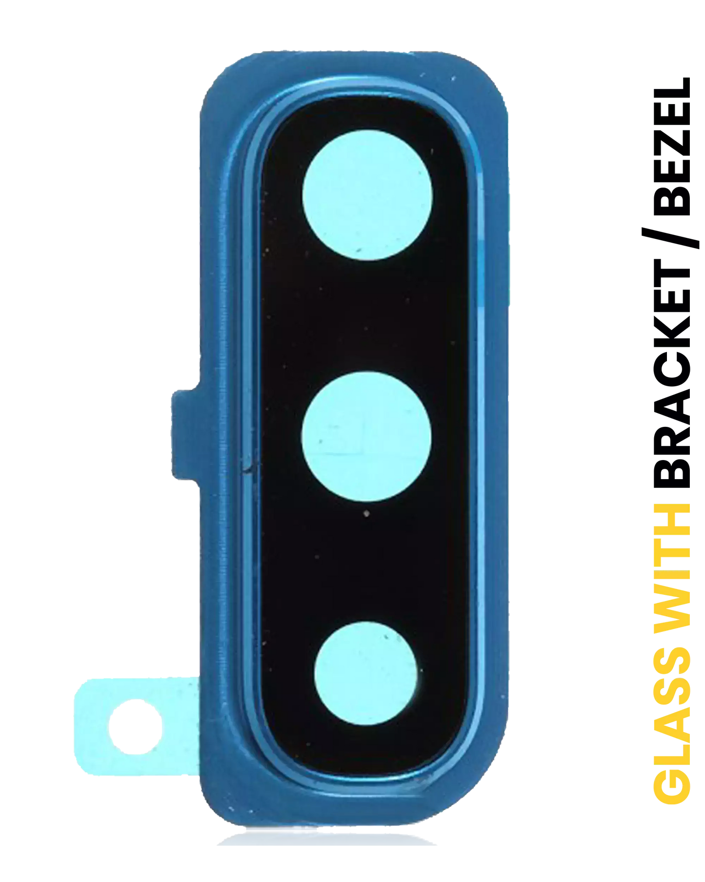 Back Camera Lens With Bracket / Bezel For Samsung Galaxy A30s (A307 / 2019) (Blue)