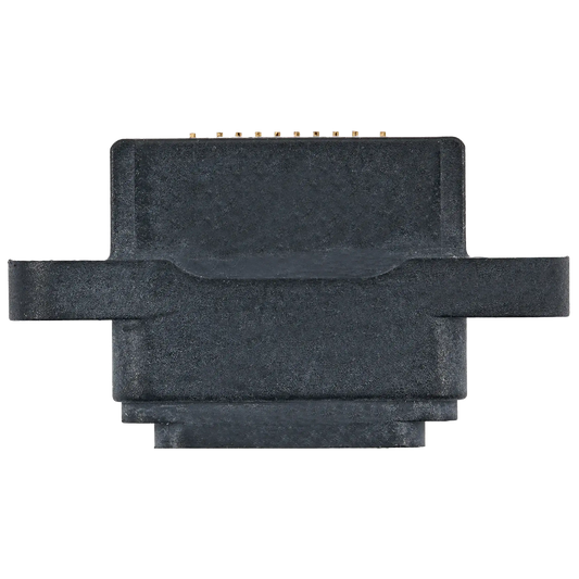 Charging Port Only For iPad Air 1 / 5 (2017) / iPad 6 (2018) / iPad 7 (2019) / iPad 8 (2020) / iPad 9 (2021) (Soldering Required) (Black) (10 Pack)