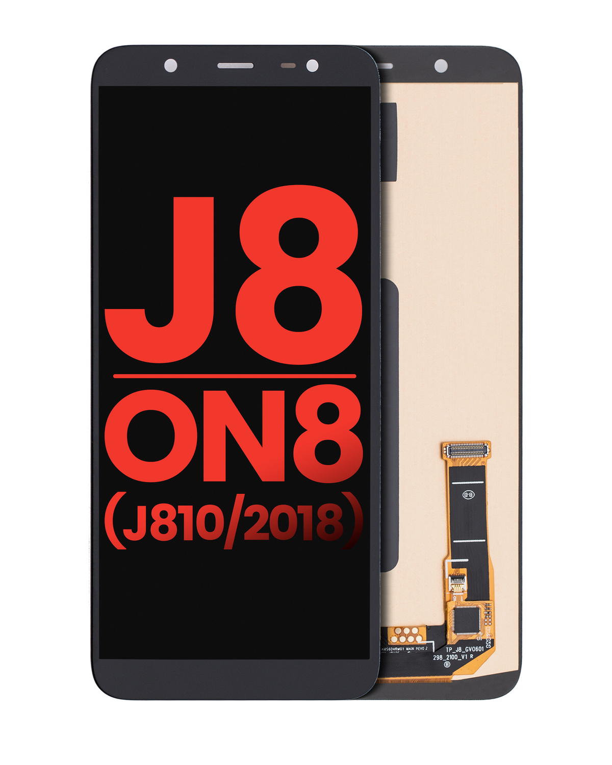 OLED Assembly Without Frame For Samsung Galaxy J8 / On8 (J810 / 2018) (Aftermarket Plus) (Black)