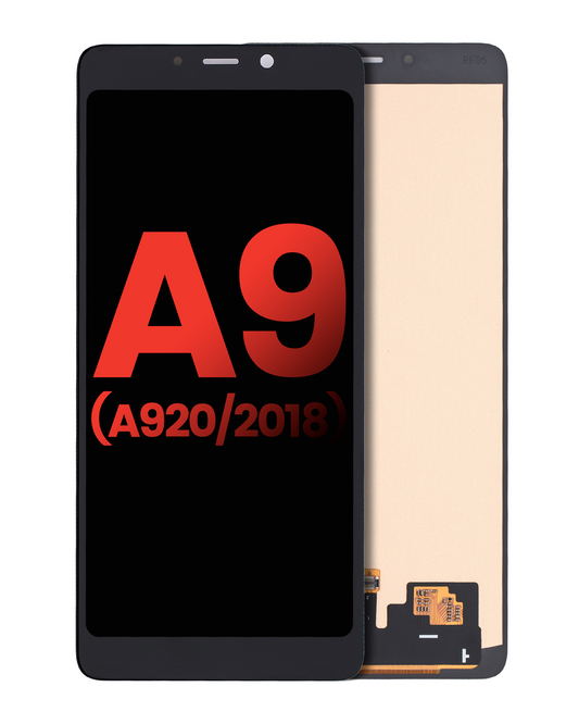 OLED Assembly Without Frame For Samsung Galaxy A9 (A920 / 2018) (Aftermarket Plus) (Black)
