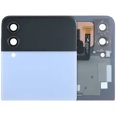 Outer OLED Assembly For Samsung Galaxy Z Flip 3 5G (US & International) (Used OEM Pull: Grade B/C) (Blue)