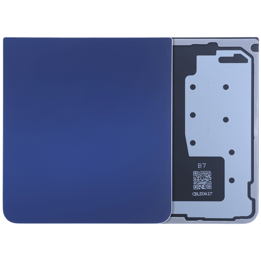 Bottom Back Cover For Samsung Galaxy Z Flip 7 5G (Service Pack) (Blue)