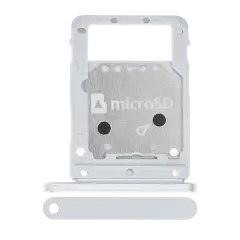 Single Sim Card Tray For Samsung Galaxy Tab S7 Plus 12.4" (T970 / T975 / T976) (2020) (Mystic Silver)