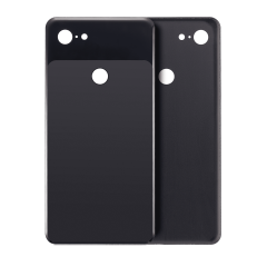 Back cover Glass For Google Pixel 3 XL (Just Black)
