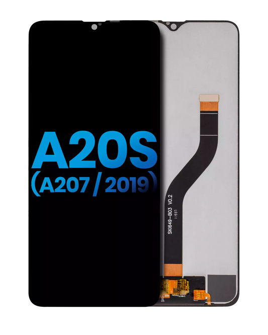 LCD Assembly Without Frame For Samsung Galaxy A20s (A207 / 2019) (Aftermarket: Incell) (All Colors)