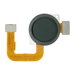 Fingerprint Reader With Flex Cable For Motorola Moto G Power (XT2041-4 / XT2041-6 / XT2041-7 / XT2041DL / 2020) (Smoke Black)