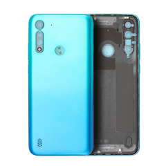 Back cover Glass For Motorola Moto G8 Power Lite (XT2055 / 2020) (Arctic Blue)