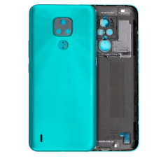 Back cover Glass For Motorola Moto E7 (XT2095 / 2020) (Aqua Blue)