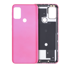 Back cover Glass For Motorola Moto G20 (XT2128 / 2021) (Flamingo Pink)