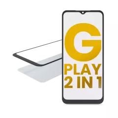 2 in 1 Front Glass With OCA Pre-Installed For Motorola Moto G Play (XT2093 / 2021)