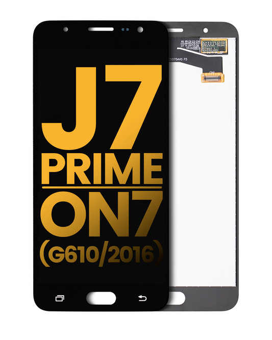LCD Assembly Without Frame For Samsung Galaxy J7 Prime / On7 (G610 / 2016) (Refurbished) (Black)