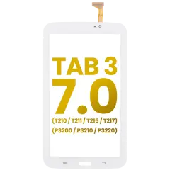 Digitizer For Samsung Galaxy Tab 3 7.0" (T210 / T211 / T215 / T217 / P3200 / P3210 / P3220) (White)