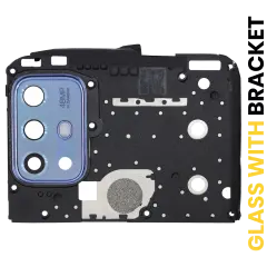 Back Camera Lens With Bracket For Motorola Moto G20 (XT2128 / 2021) (Breeze Blue)