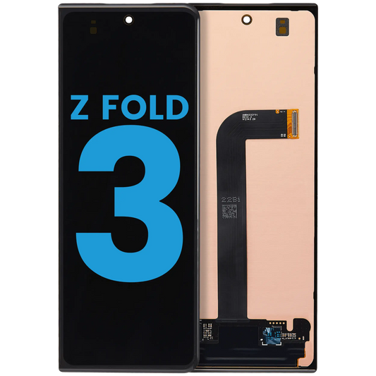 Outer LCD Assembly For Samsung Galaxy Z Fold 3 5G (Aftermarket : Incell) (All Colors)