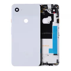 Back Housing For Google Pixel 3a XL (Genuine OEM) (Clearly White)