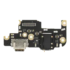 Charging Port Flex Cable With Headphone Jack For Motorola Moto One 5G Ace (XT2113-2 / -5 / 2021) (Genuine OEM)
