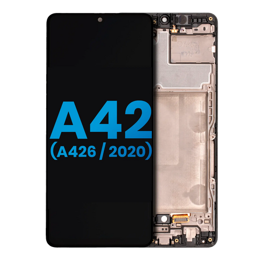 LCD Assembly With Frame (Without Finger Print Sensor) For Samsung Galaxy A42 5G (A426 / 2020) (Aftermarket: Incell) (All Colors)
