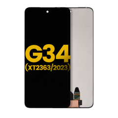 LCD Assembly Without Frame For Motorola Moto G34 (XT2363-2 / 2023) / G45 5G (XT2369 / 2024) (Refurbished) (All Colors)