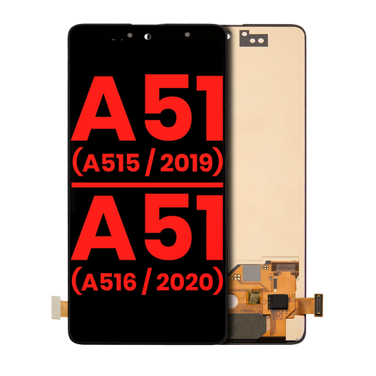 OLED Assembly Without Frame For Samsung Galaxy A51 4G (A515 / 2019) / 5G (A516 / 2020) (6.46") (Aftermarket Plus) (All Colors)