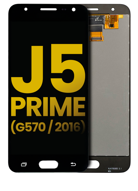 LCD Assembly Without Frame For Samsung Galaxy J5 Prime (G570 / 2016) (Gold) (Refurbished)