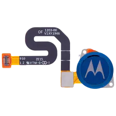 Fingerprint Scanner With Flex For Motorola Moto G7 Power (XT1955 / 2019) (Genuine OEM) (Marine Blue)