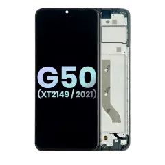 LCD Assembly With Frame For Motorola Moto G50 5G (XT2149 / 2021) (Genuine OEM) (All Colors)
