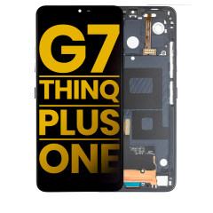 LCD Assembly With Frame For LG G7 ThinQ / G7 Plus / G7 One (Refurbished) (Black)