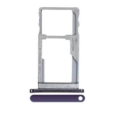 Single Sim Card Tray For Motorola Moto G6 Play / G6 Forge (XT1922 / 2018) (Purple)