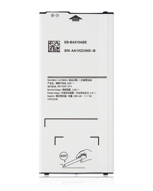 Replacement Battery For Samsung Galaxy A5 (A510 / 2016) (EB-BA510ABE)