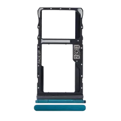 Dual Sim Card Tray For Motorola Moto G50 (XT2137 / 2021) (Aqua Green)